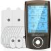 MegaWise Dual Channel EMS TENS Unit Muscle Stimulator with 48 Modes & 14 Electrode Pads - Rechargeable Electronic Pulse Massager with Storage Pouch - Buy Online on GoSupps.com