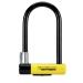 Kryptonite New-U New York Standard Heavy Duty Bicycle U Lock Bike Lock BLACK/YELLOW, 10