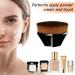 Multifunctional Black Foundation Makeup Brush for Flawless Liquid and Powder Cosmetics - Buy Online on GoSupps.com
