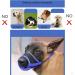 Heele Nylon Dog Muzzle - Adjustable Breathable & Safe for Small & Medium Dogs | Prevent Biting Chewing & Barking (L Blue) - Buy Online on GoSupps.com