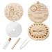Tooth box milk tooth jar tooth box milk teeth boys 12.5x12x2.9cm with desired bottle of tweezers cm suitable for boys and girls to memory of milk teeth gift for the birth of a baby (tooth fairy)