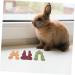 BUGUUYO Rabbit Snacks Guinea Pig Treats Rabbit Treats for Bunnies Bunny Cage Accessories Fiber - Buy Online on GoSupps.com