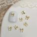 3D Metal Embellishments 20pcs Bowknot Decorations For Individual Styles 03 White K - Buy Online on GoSupps.com