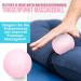 Resultorship Lacrosse Fascia Ball | Effective Foot Massage & Plantar Fasciitis Relief | Pink Trigger Point Therapy - Buy Online on GoSupps.com