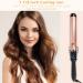 Large Ceramic Curling Wand - 1.5 Inch with Digital Temp Control & Heat-Resistant Glove | Travel-Friendly Beach Waver for Big Bouncy Curls - Rose Gold - Buy Online on GoSupps.com