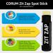 CORUM Zit Zap Spot Stick - 100% Natural Acne Patch Alternative | Fast-Acting & Invisible Pimple Blemish Relief | Travel Size 4g - Buy Online on GoSupps.com