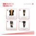 Orthopedic Knee Immobilizer - Adjustable Tri-Panel Straight Leg Brace for Men Women & Teens - Lightweight 12" Knee Splint - Universal Fit - White - Buy Online on GoSupps.com