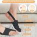 Bunion Corrector for Women and Men - Orthopedic Day/Night Support Splint for Bunions, Hallux Valgus & Crooked Toes (Black) - Buy Online on GoSupps.com