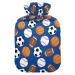 Sport football baseball basketball football warm bottle with cover heat bottles for pain relief heating bags heating bottles for painful muscle injuries 2l