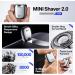 Mini Shaver On-The-Go | Portable Alloy Electric Shaver for Men | Cordless Travel Razor USB-C Rechargeable IPX7 Waterproof Easy Clean - Buy Online on GoSupps.com