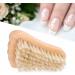 Wooden Nail Brush with Ergonomic Design Brush Hair for Cleaning Hands and Feet Portable and Dead Skin Removal - Buy Online on GoSupps.com