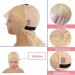 Blonde Bob Wig Human Hair 613 | Short 12 Inch Bob Lace Front Wig for Black Women | 150 Density Glueless 613 Lace Frontal Wig with Baby Hair - Buy Online on GoSupps.com
