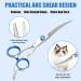 5 Pcs Dog Grooming Tool Set Pet Hair Care Thinning Shears Professional Dog Grooming Curved Scissors with Comb & Storage Bag Safety Round Tip Stainless Steel Dog Hair Scissors for Face Body Paws - Buy Online on GoSupps.com