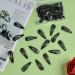 Avodova 50-Piece Black Hair Clips for Kids & Women - 3cm Metal Snap Hair Accessories - Buy Online on GoSupps.com