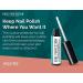 Edge Perfection Original Easy Peel Polish Barrier - 0.25 Fl Oz - Quick-Drying Liquid Latex for Flawless Manicures & Pedicures - Buy Online on GoSupps.com