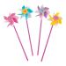Fun Express Donut Party Pinwheels (Set of 12) Birthday Party Supplies and Favors