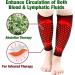 Swellguard Self-Heating Lymphatic Sleeves - Tourmaline Acupressure Knee Pads (XL 80-100kg) - 2 Pairs for Enhanced Comfort & Recovery - Buy Online on GoSupps.com