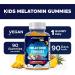 Vitamatic Sugar-Free Kids 1mg Melatonin Gummies - Pineapple & passionfruit Flavored - 90 Gummies - Buy Online on GoSupps.com