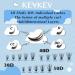KevKev 3D Fluffy Cluster Lashes 320Pcs DIY Extensions, 30-50D Mixed Individual Eyelash Clusters - Thin Band & Soft - Buy Online on GoSupps.com