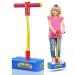 Pogo Stick for Kids, Foam Pogo Jumper & Bouncing Pogo Ball Stick Toys for Kids Toddlers Boys Girls and Up Gifts- Fun and Safe Sport Games,Autism Toys,Blue