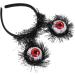 LIFKOME Eyeball Headbands Alien Eyes Headbands Party Costume Hair Hoop Funny Eyeballs Hairband Hair Accessories Christmas Halloween Party Favors Black - Buy Online on GoSupps.com