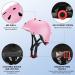 Kids Helmet Pad Set | Adjustable Skateboard Bike Helmet & Protective Gear for Girls Boys | Suitable for 5-8 years | Pink | M(20.5-22 inches) - Buy Online on GoSupps.com