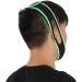 Adjustable Anti-Snoring Chin Strap - Soft Washable Sleep Aid with Fluorescent Green Edging - Buy Online on GoSupps.com