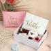 24 Pcs Team Bride Bridesmaid Gift Set - Bachelorette Party Favor, Wedding Supplies - 8 Makeup Bags, 8 Scrunchies, 8 Cards (Sweet Colors, Classic Style) - Buy Online on GoSupps.com