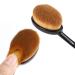 Toothbrush Shape Oval Make-Up Brush Set - 10-Part Beauty Tools for Flawless Application - Buy Online on GoSupps.com