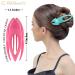 Buy RC Roche 6-Piece French Curved Hair Clips - High Quality Firm Support Pastel Colors for Women & Girls - International Shipping Available - Buy Online on GoSupps.com