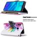 Miago Huawei Y7 2019 Leather Wallet Case | Colorful Zipper Flip Cover with 9 Card Slots & Sunflower Design - Buy Online on GoSupps.com