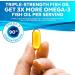Viva Naturals Omega 3 Fish Oil - 90 Softgels | High Potency Omega-3 Supplement - Buy Online on GoSupps.com