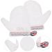 Beaupretty Anti-Eating Gloves for Newborns - Thumb Sucking & Nail Biting Protection | Premium White Nylon for Babies - Buy Online on GoSupps.com
