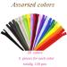 100-Piece 12-inch Nylon Coil Zippers Set - Colorful Sewing Supplies for Tailors and Crafts (20 Assorted Colors) - Buy Online on GoSupps.com