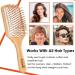 Natural Bamboo Paddle Hair Brush for All Hair Types | Eco-Friendly, Massaging Scalp, Promotes Hair Growth | 1 Count - Buy Online on GoSupps.com