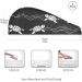 Buy Turtles Black Hair Towel 2 Pack - Super Absorbent Quick Dry Hair Turbans for Women & Girls - Buy Online on GoSupps.com