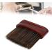 Neck Hair Sweeping Brush Light Weight Beech Handle Barber Neck Duster Brush Flat Compact Dark Brown for Home for Salon - Buy Online on GoSupps.com