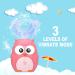 Kids U-Shaped Electric Toothbrush - Ultrasonic Whitening Massage Toothbrush for 7-15 Year Olds - 3 Cleaning Modes - Cute Cartoon Design - Pink - Buy Online on GoSupps.com