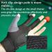Wnddle Billiard Glove - Non-Slip Adjustable Snooker & Pool Cue Gloves | Gray | Perfect for Pool Games & Carom - Buy Online on GoSupps.com
