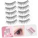 FRCOLOR 50 Pairs Fake Eyelashes Natural False Lashes for Women Reusable Black Eyelashes Short False Natural Eyelashes Natural False Eyelashes False Eyelashes Individual Fiber Set Princess - Buy Online on GoSupps.com