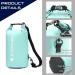 Haimont 10L Waterproof Dry Bag Backpack for Kayaking, Rafting, Boating & Fishing - Aqua Green with IPX8 Waterproof Phone Case - Buy Online on GoSupps.com