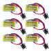 6 Pack 3.6V ER17330V Battery 1700mAh A6BAT-MR-BAT for FANUC CNC System