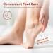 PUREDERM Instant Softening Heel Mask (1 Pair) - Intensive Hydration & Nourishment for Dry, Callused Heels - Vegan Formula with Madecassoside - Foot Peel Mask for Effective Heel Care - Buy Online on GoSupps.com