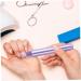 Stylo repousse-cuticules 4 stylos huile pour ongles claircissant fortifiant et tampon ongles l'huile adoucit les peaux mortes et gomme cuticules lisse parfu - Buy Online on GoSupps.com