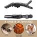 Yueci 5-Piece Crocodile Hair Clips - Professional Plastic Styling Clamps for Hairdressers & Salon Use - Buy Online on GoSupps.com