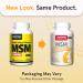 Jarrow Formulas MSM 1000 mg - 100 Veggie Capsules for Joint Health & Support - Buy Online on GoSupps.com