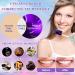 Purple Toothpaste for White Teeth | Teeth Color Corrector & Whitening Serum | Violet Toothpaste with Tongue Scraper - Buy Online Worldwide - Buy Online on GoSupps.com