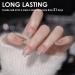DMQ Glitter Nail Polish Silver Sequins Flash Shinny Nail Varnish - Quick Drying & Long Lasting Nail Polish Gel - No Need Baking Nail Gel for Women Girls DIY Nail Art at Home - Buy Online on GoSupps.com