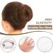 Qufiiry 24Pcs Invisible Bun Nets with U Shaped Pins - 20inch Elastic Edge Mesh for Girls and Women - Ideal for Ballet, Gymnastics, and Bun Making - Buy Online on GoSupps.com