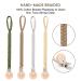 ClDy Baby Pacifier Chain Clip - 4 Pack Fabric Pacifier Straps & Cup Holder for Strollers Car Seats & Baby Carriers - Buy Online on GoSupps.com